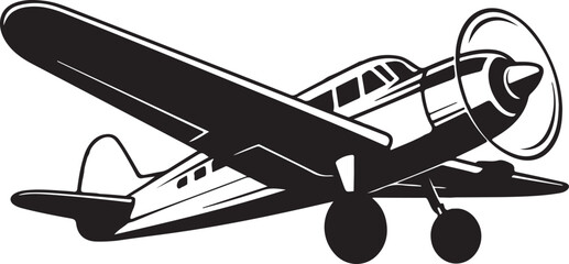 skywriting plane silhouette vector. Airplane silhouette icon vector illustration, plane line art vector illustration