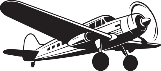 skywriting plane silhouette vector. Airplane silhouette icon vector illustration, plane line art vector illustration