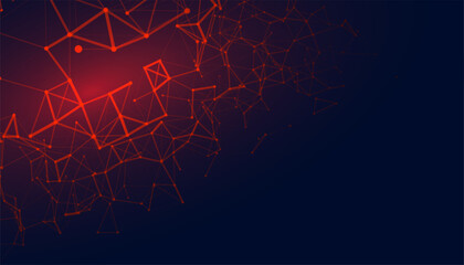 abstract and shiny futuristic sci fi tech background in geometric style