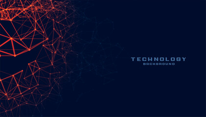abstract futuristic web technology background for data visualization