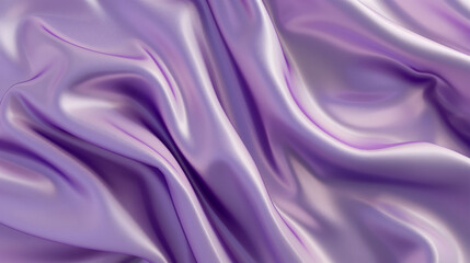 Obraz premium Purple Satin Fabric Close-Up with Smooth Texture