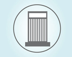 Clean Air Symbol Air Filter Efficiency Icon