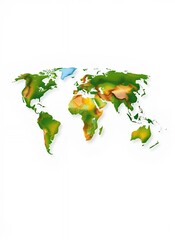 Global Warming - Climate Change World Map