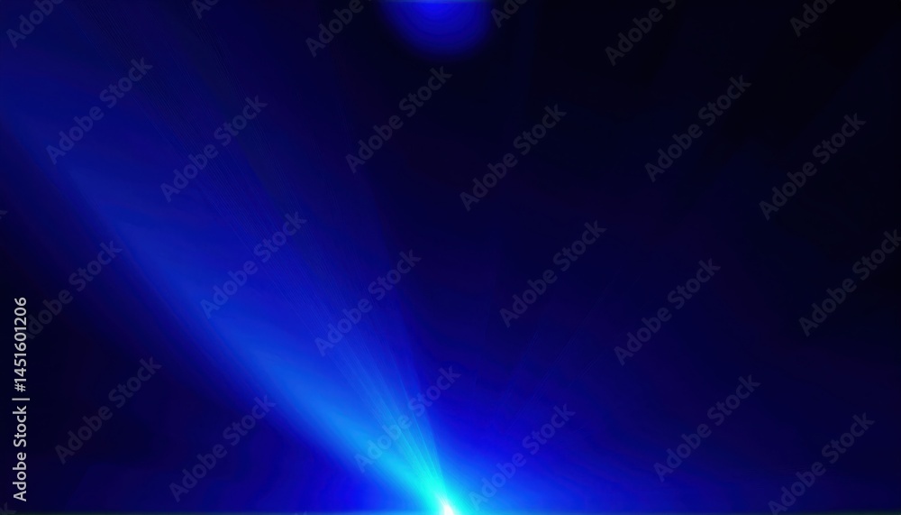 Poster vibrant blue abstract light burst background for web design, digital branding, and modern print media high resolution graphic texture

