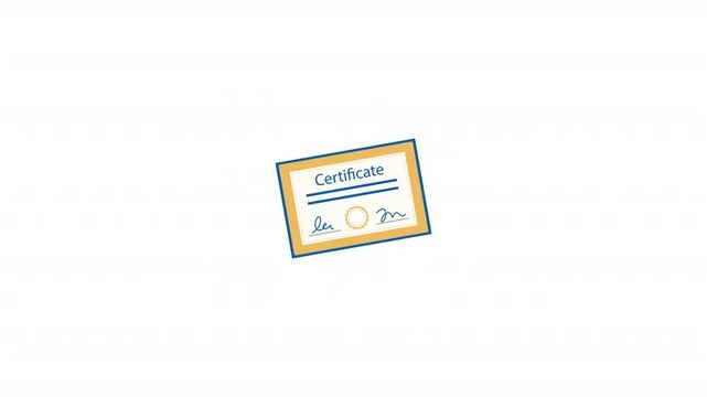Animated Certificate With Alpha
