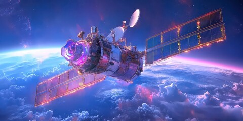 Space technology banner