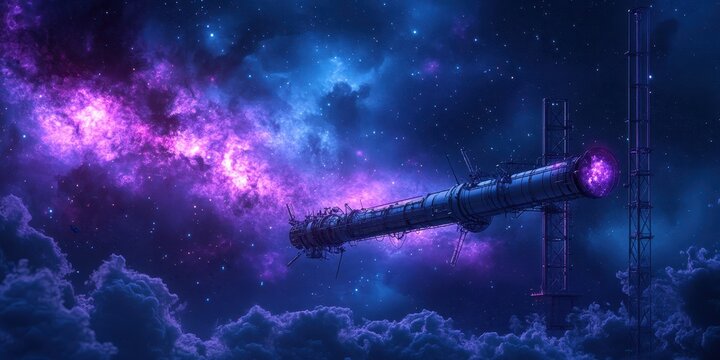 Space technology banner
