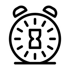 Corporate Business. Time Management vector icon illustration