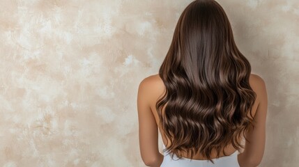 Gorgeous Long Brown Wavy Hair