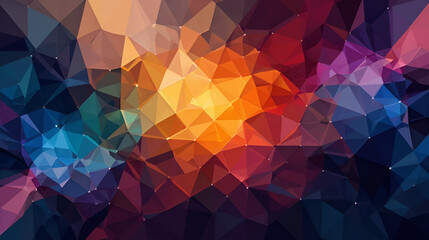 Abstract background multicolor geometric poligonal