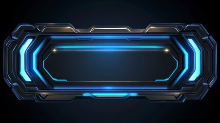 Futuristic, glowing,  tech, interface