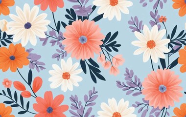 Flower background image, floral, anniversary, event, banner texture advertising poster