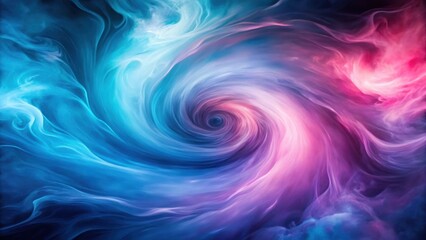 Fototapeta premium Swirling Blue and Pink Mist , background, calming, background