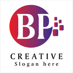 bp Creative Logo Concept New Locking