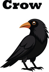 Fototapeta premium crow on a branch