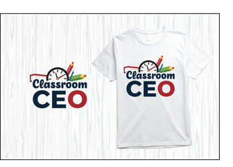 Back School Vibes T-shirt Design Stock Vector 