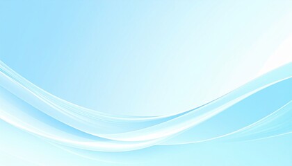 Calm blue waves abstract background digital art soft environment minimalist viewpoint serenity concept