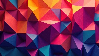 Fototapeta premium Abstract geometric shapes repeat endlessly forming a vibrant textile design , minimalist, trend, bold