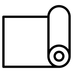 Yoga icon in vector illustration