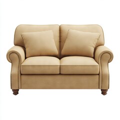 Photo of Loveseat Furniture Isolated on white background