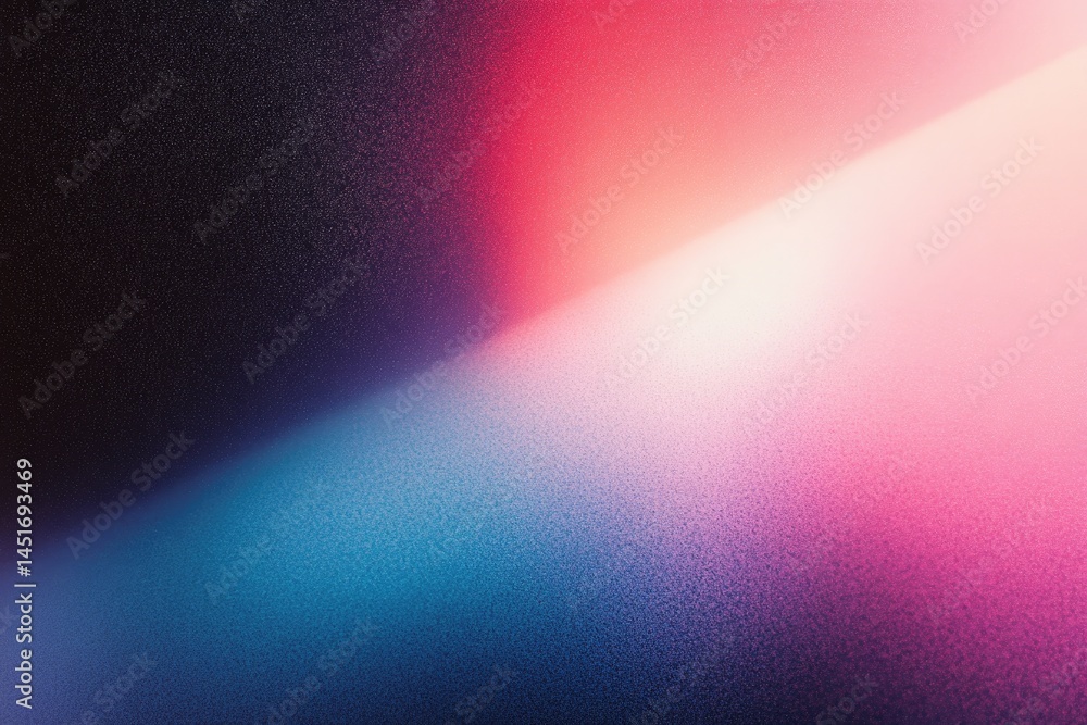 Poster soft gradients merge in vibrant hues, creating mesmerizing inter