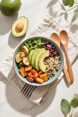  Healthy Vegan Bowl (Food Blogging)
