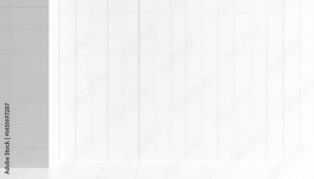 Poster minimalist architecture showcase modern gallery image collection bright studio wide-angle view desig