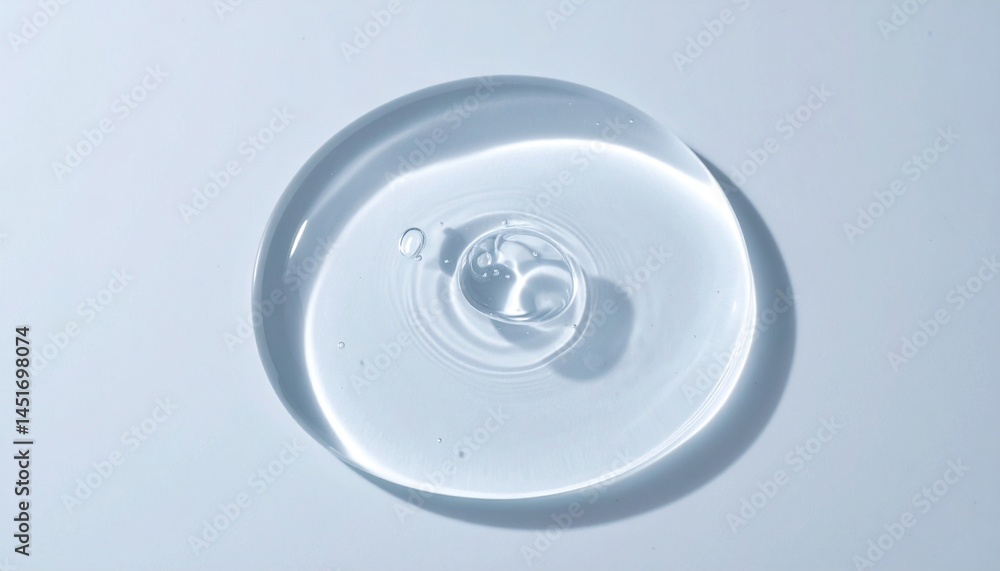 Poster droplet formation action laboratory location macro photography content controlled environment top vi