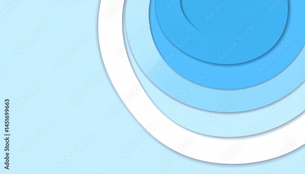 Poster dynamic circular motion animation digital space graphic design blue background abstract viewpoint mo