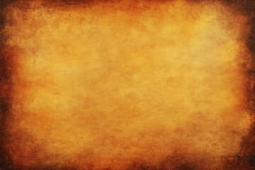 Fototapeta premium Aged, textured, warm orange background