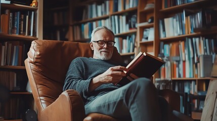 Retired businessman enjoying his favorite hobbies after a successful career