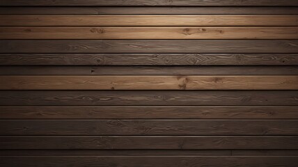 Obraz premium Dark Wooden Plank Wall Texture with Soft Lighting