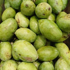 Ripe mango arum manis from Indonesia harvested is ready to sell at the market