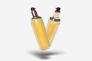 Cosmetic Bottle Mockup