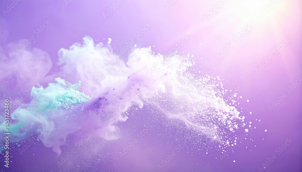 Poster dynamic abstract colorful smoke art digital background visual design creative environment artistic p