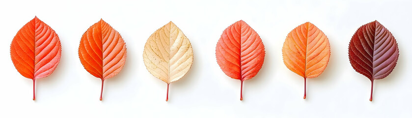 Autumn Leaf Color Gradient Photo: A Stunning Display of Seasonal Change