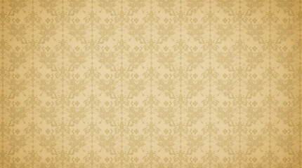 Elegant Patterned Wallpaper: A timeless, vintage-inspired wallpaper, showcasing an intricate floral pattern on a subtly textured background. Ideal for adding sophistication and historical charm.