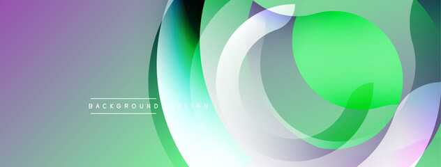 Abstract fluid shapes, vibrant colors blend. Gradient background creates modern design, suitable for digital projects. Smooth transitions, elegant composition.