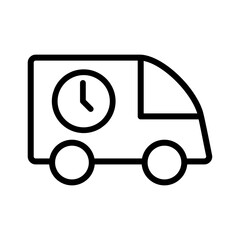 Parcel icon vector. delivery illustration sign. mail. Post symbol. Mail logo.