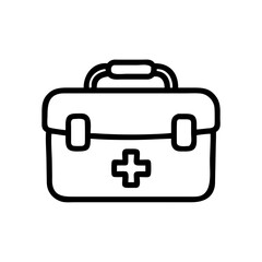 Icon of a doctorchest / first aid kit