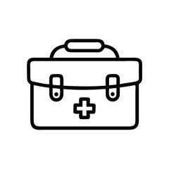 Icon of a doctorchest / first aid kit
