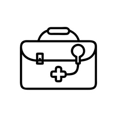 Icon of a doctorchest / first aid kit
