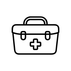 Icon of a doctorchest / first aid kit
