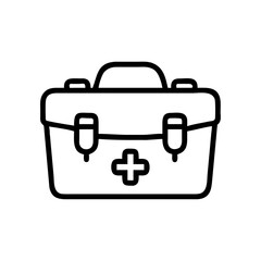 Icon of a doctorchest / first aid kit