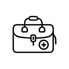 Icon of a doctorchest / first aid kit