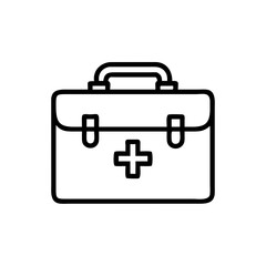Icon of a doctorchest / first aid kit