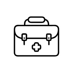 Icon of a doctorchest / first aid kit