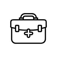 Icon of a doctorchest / first aid kit