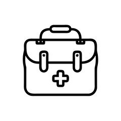 Icon of a doctorchest / first aid kit