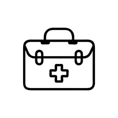 Icon of a doctorchest / first aid kit
